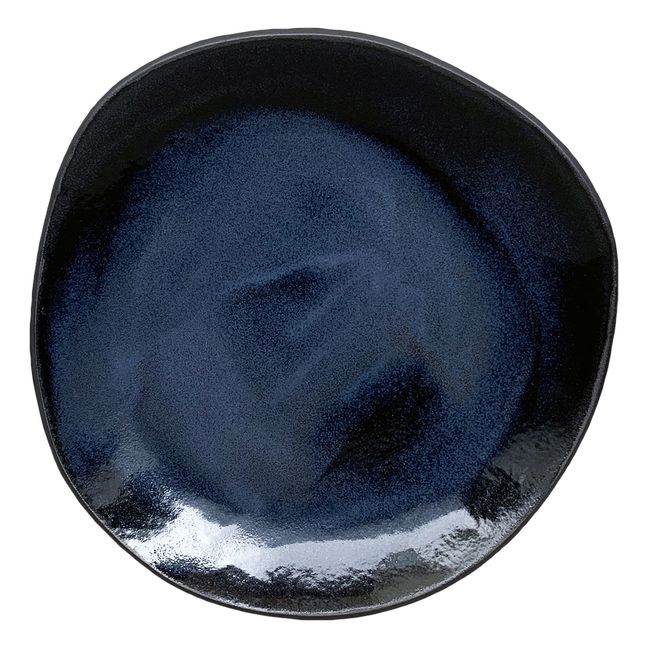 Ceramic plate | Navy blue