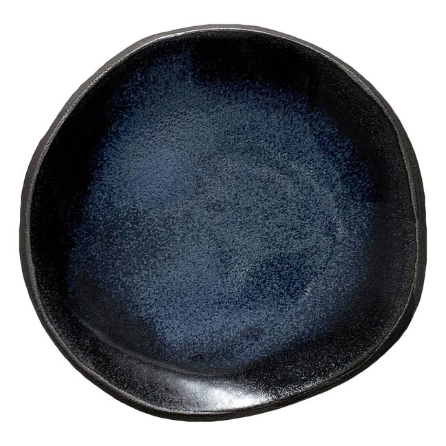 Piatto in ceramica  | Blu marino