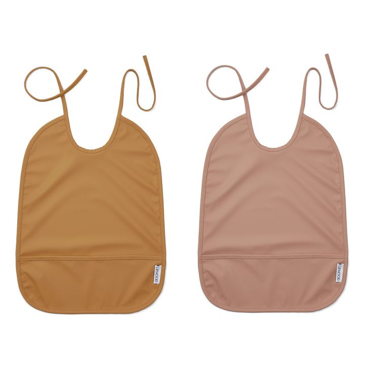 Lätzchen Lai 2er-Set | Rosa- Produktbild Nr. 0