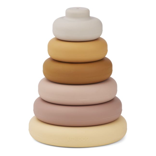 Dag Silicone Stacking Tower Pink
