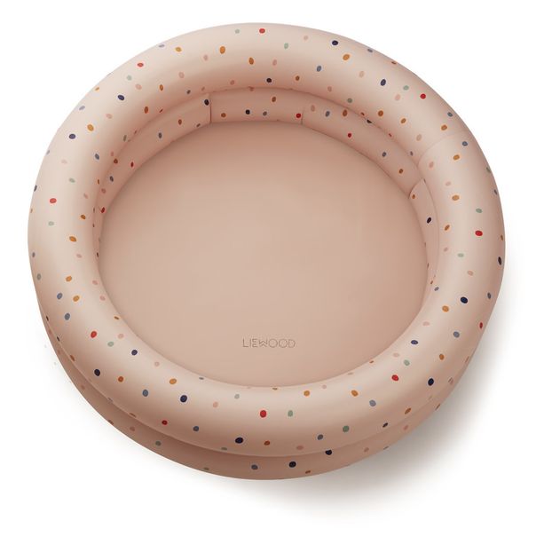 pink inflatable pool
