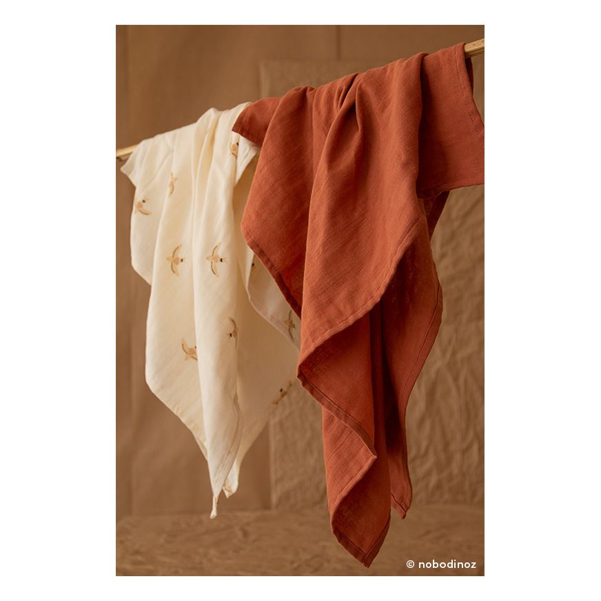 langes en gaze de coton