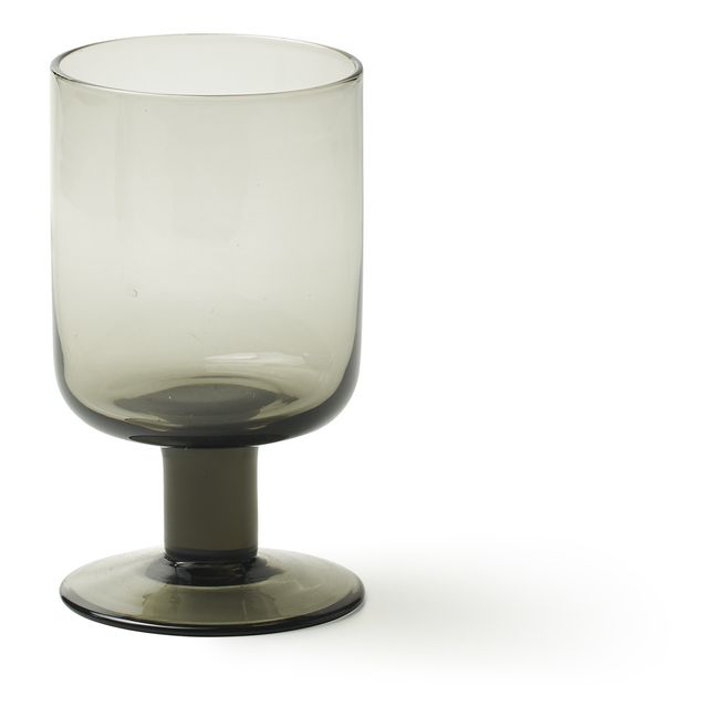 Weinglas Bloom | Grau