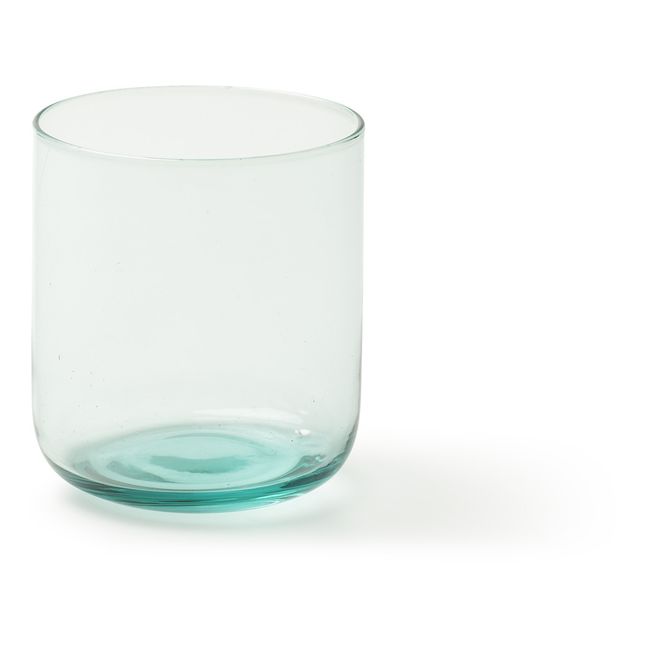 Verre à eau Bloom | Bleu turquoise