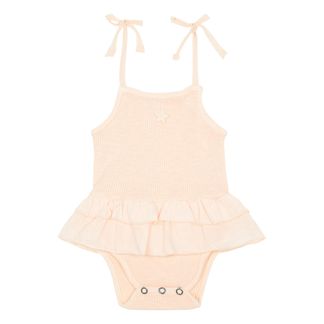 Tocoto Vintage Strampler aus Bio-Baumwolle mit Rüschen-listing