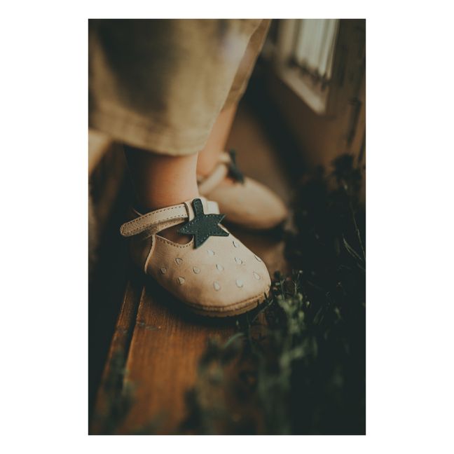 Nanoe Nubuck slippers | Peach