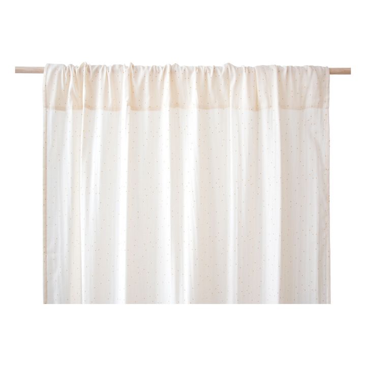 Utopia Curtain in Organic Cotton | Cream- Product image n°0
