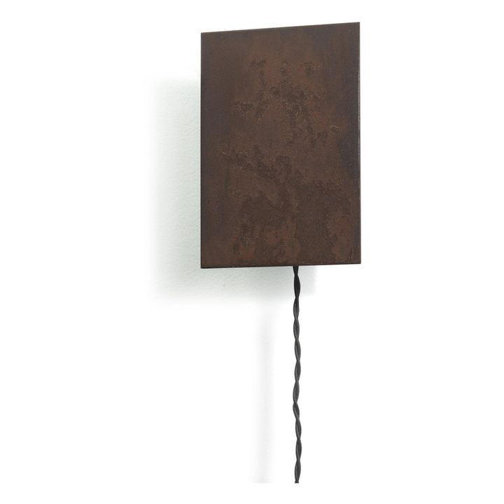 Scudo Wall Lamp | Rust- Product image n°0