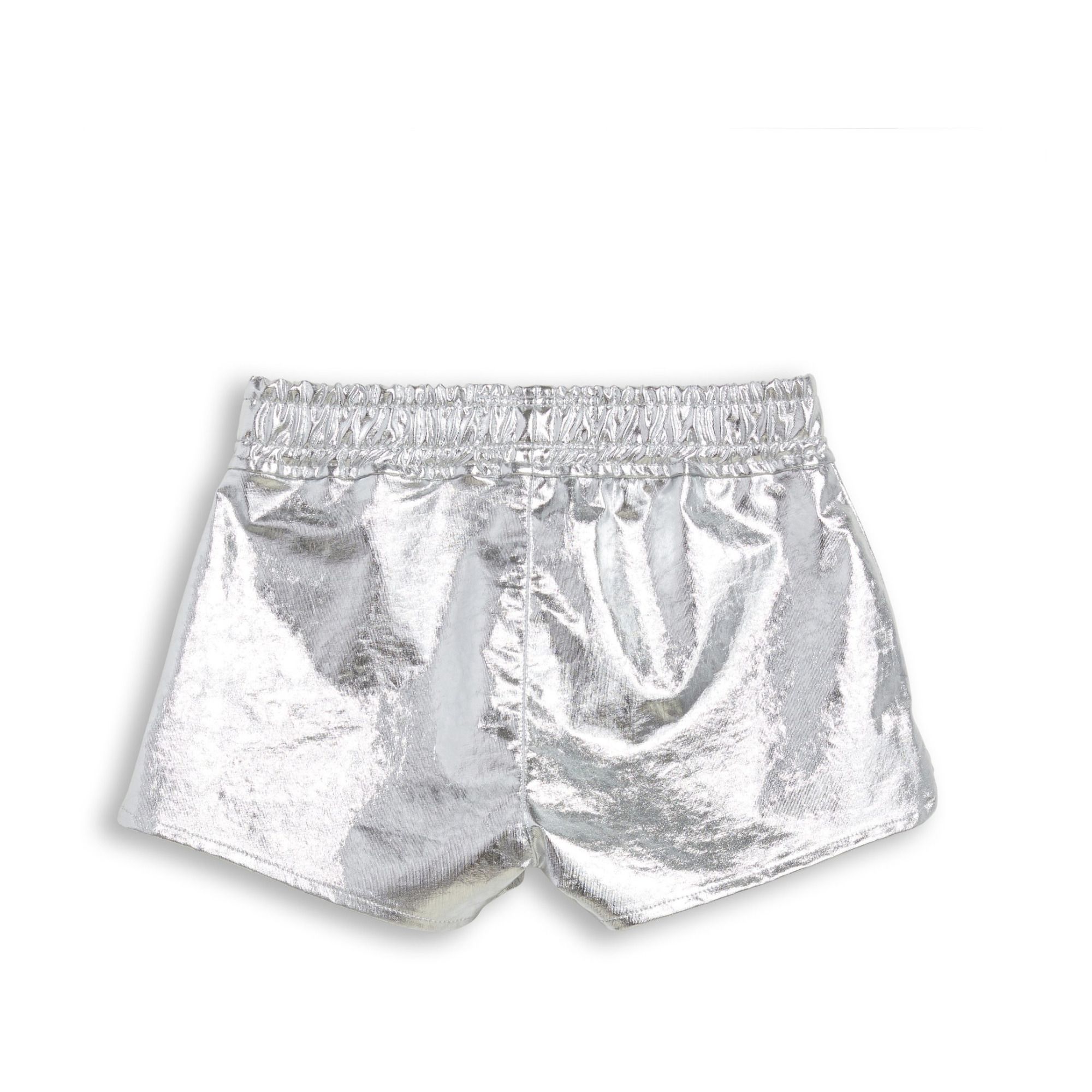 Mini pantaloncini in lamé Holiday Argento Finger in the nose Moda Teenager,  Bebè