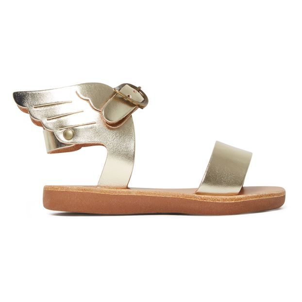 Amazon.com | Ancient Greek Sandals Iaso Tan EU 35 (US Women's 5) M | Flats