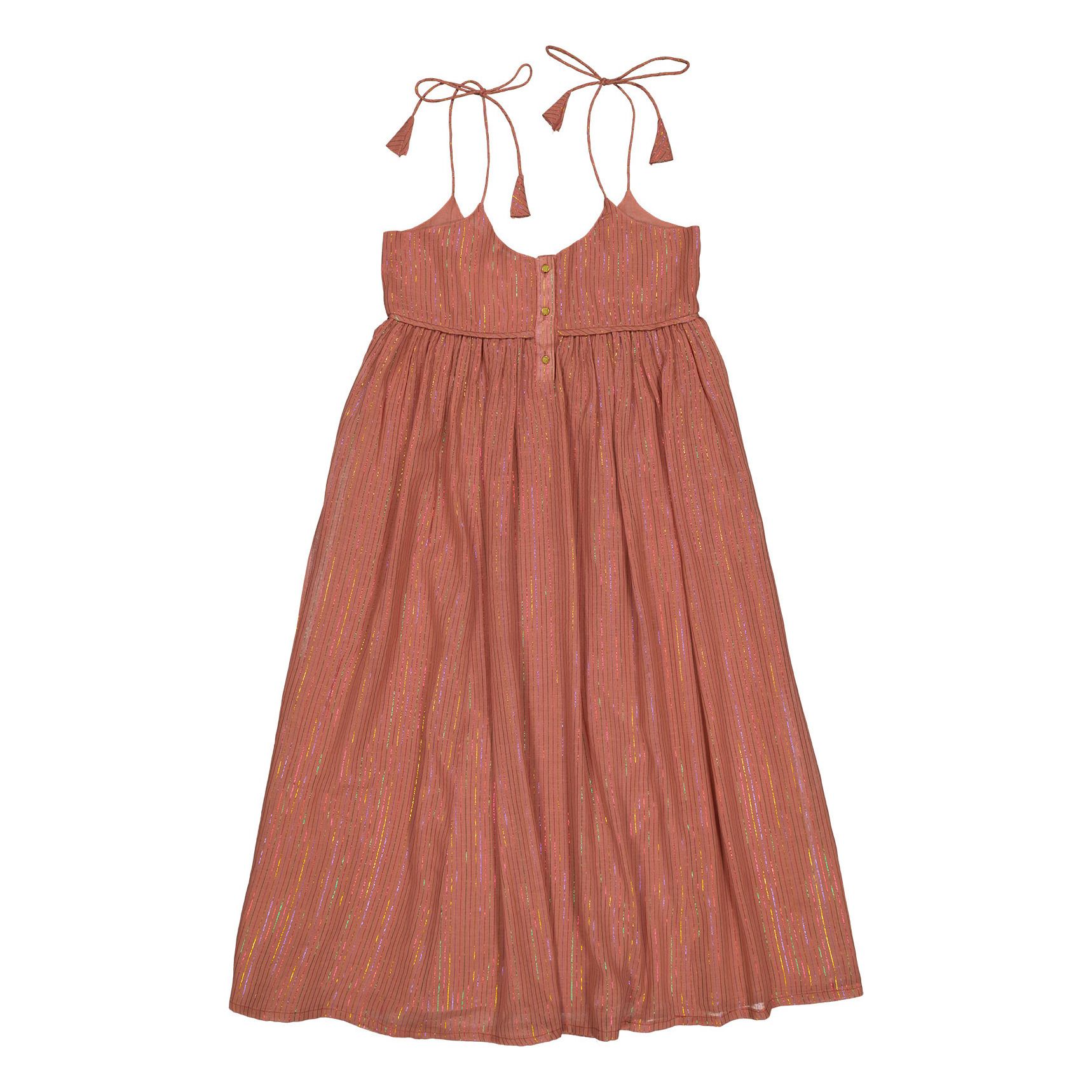 Palaka Dress - Womens Collection - Terracotta Louis Louise