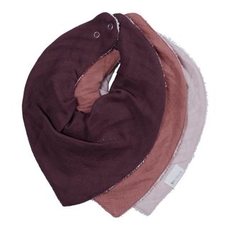 Fabelab Baberos Bandana en algodón biológico- Set de 3-listing