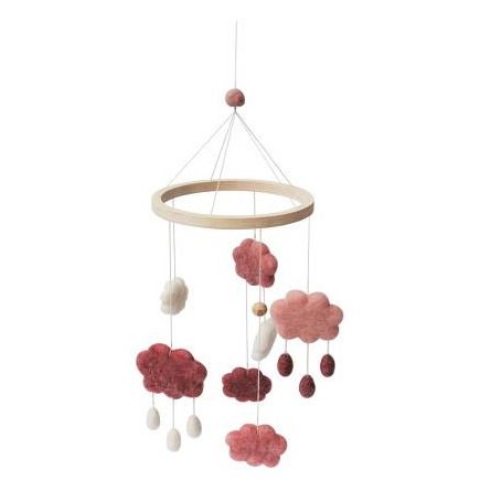 Mobile Wolke | Rosa