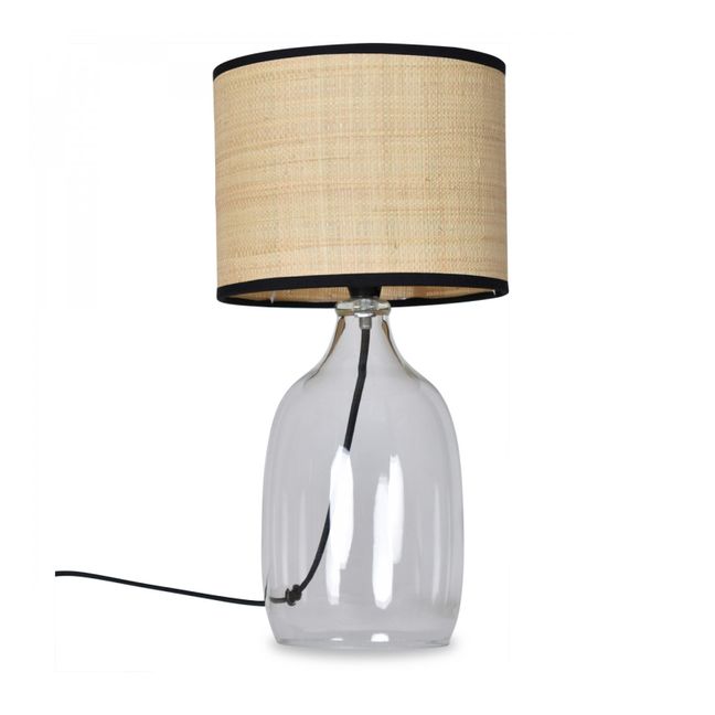 Lámpara de mesa en cristal