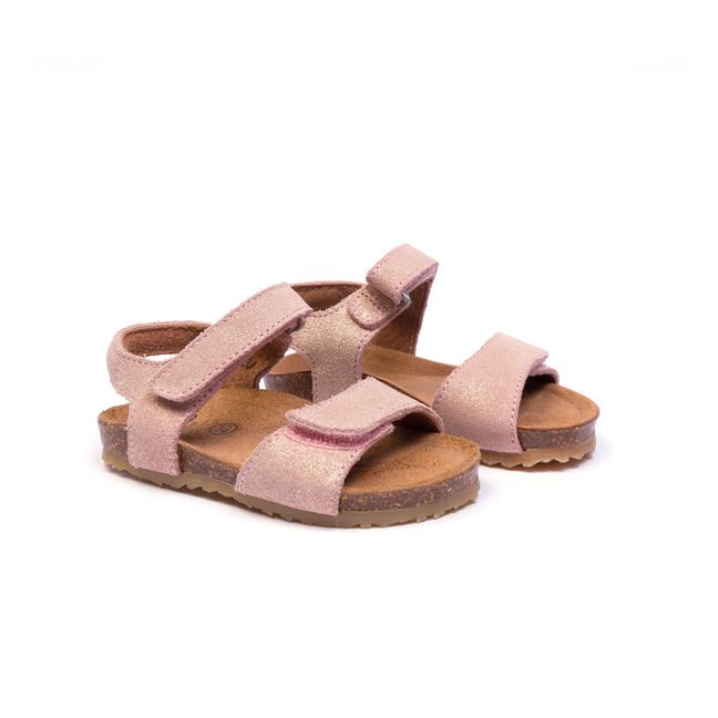 Two Con Me - Velcro Sandals | Pale pink
