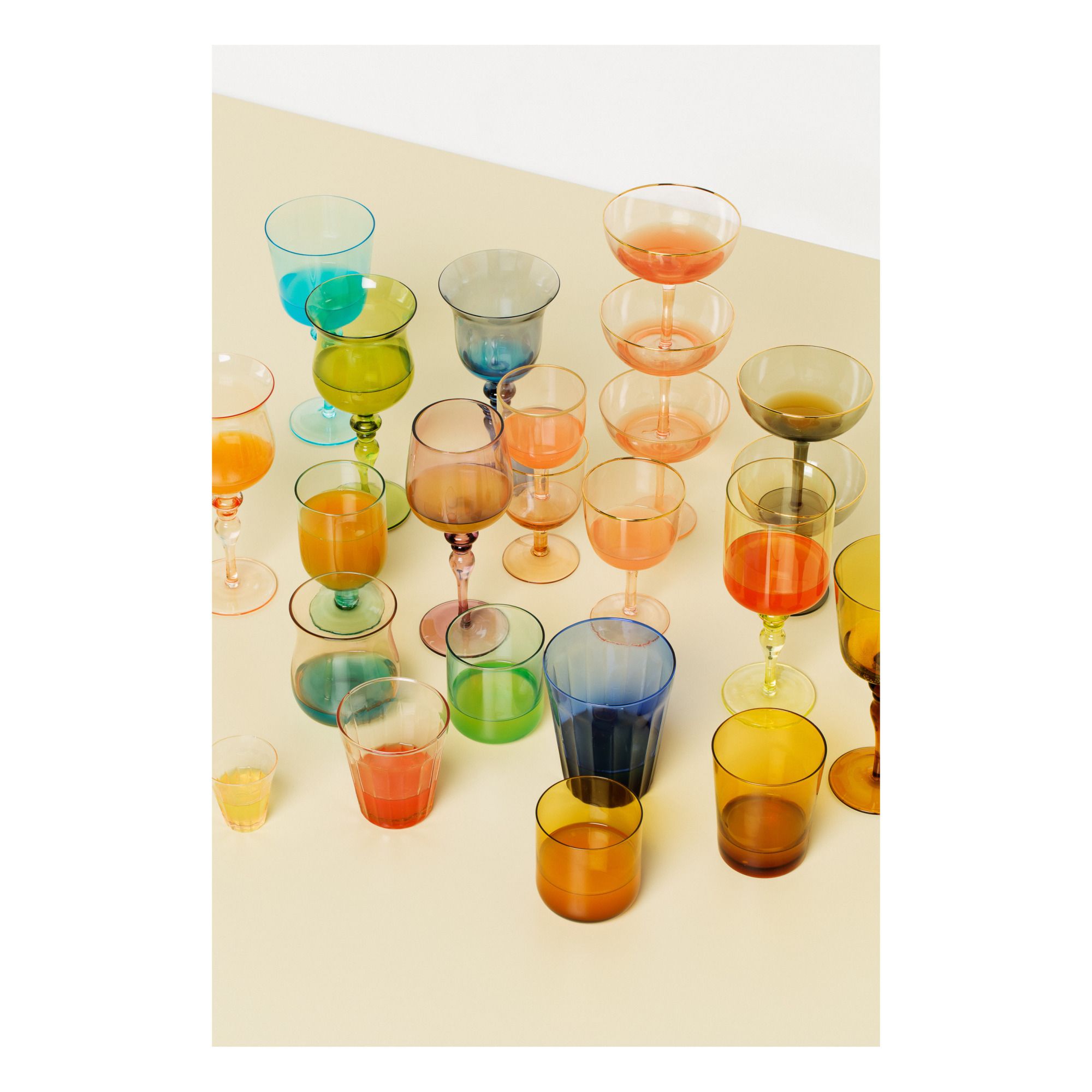 Bitossi Luca Glass Set Set of 6 Transparent Smallable