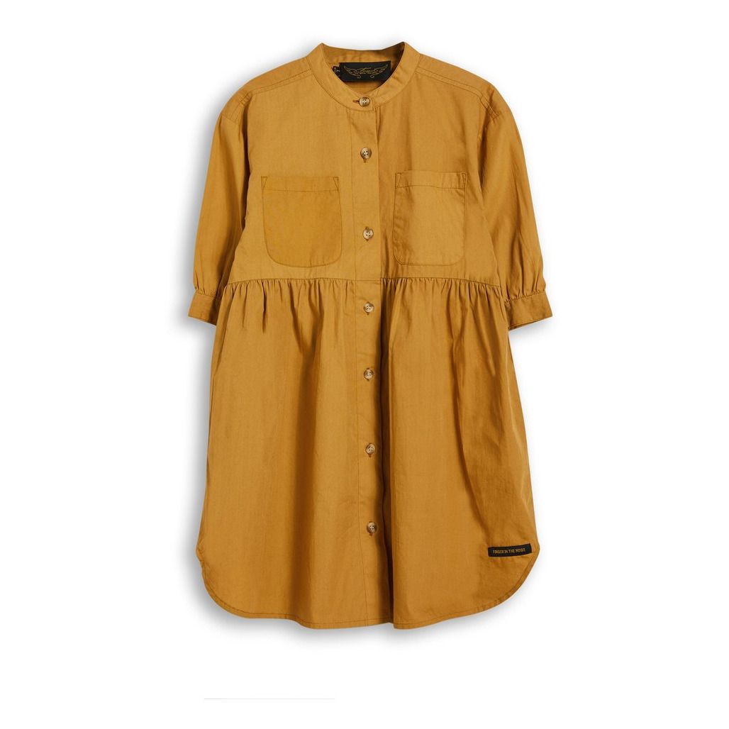 Finger in the nose - Robe Swing - Fille - Caramel