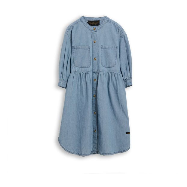 denim swing dress
