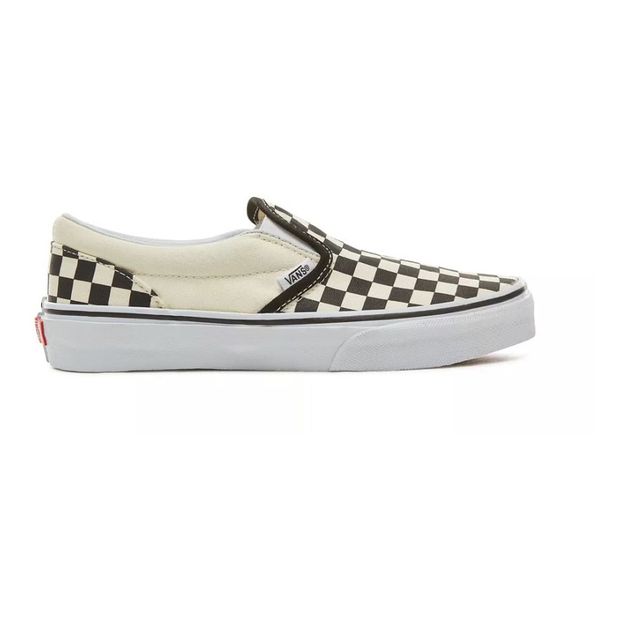 Vans slip on store damier blanc