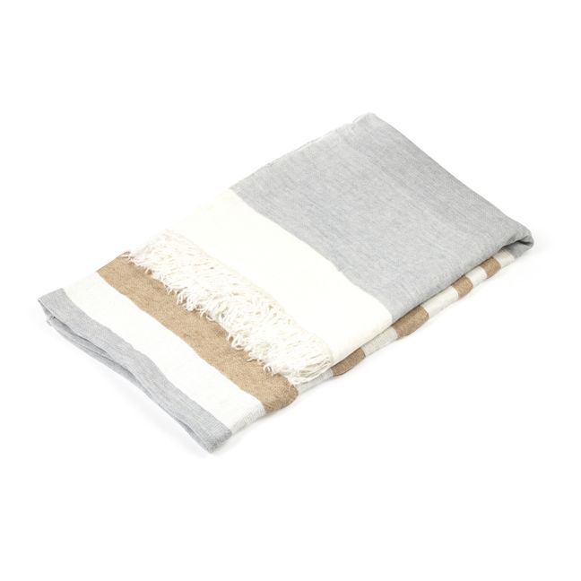 Telo da spiaggia Belgian | Grigio