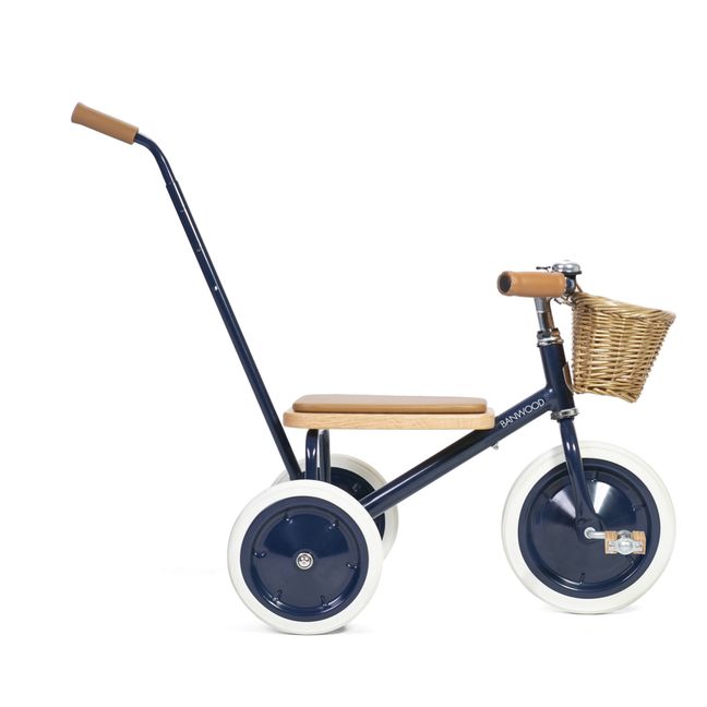 Metal and Woode Tricycle | Blue