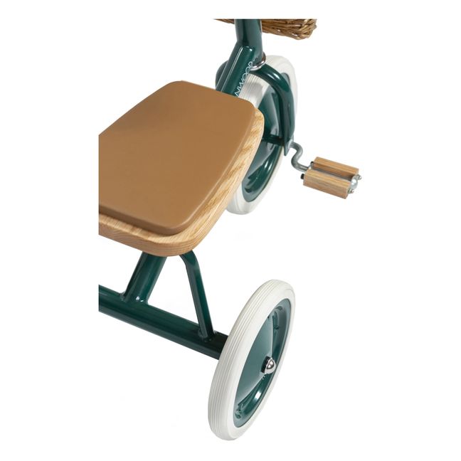 Triciclo in legno e metallo  | Verde