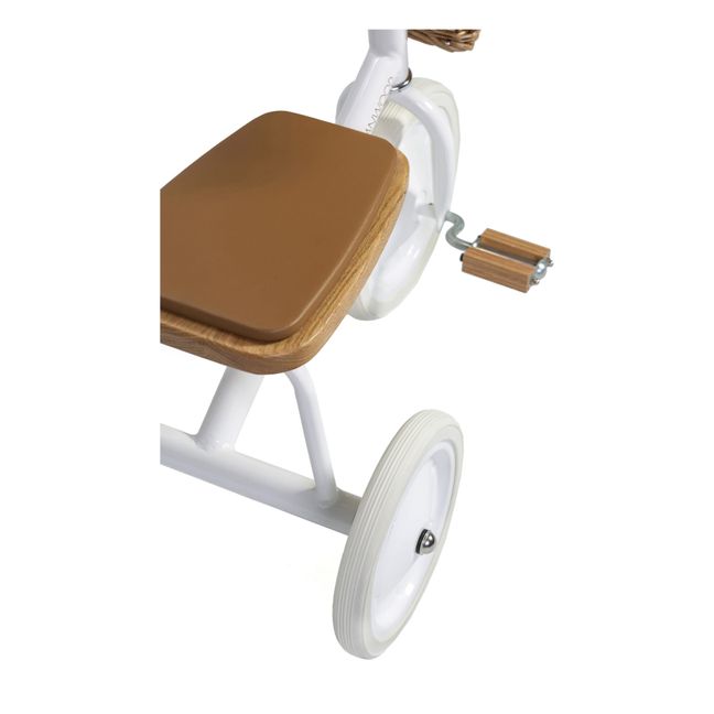 Triciclo in legno e metallo  | Bianco