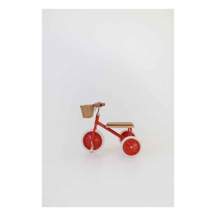 Metal and Woode Tricycle | Red- Product image n°2
