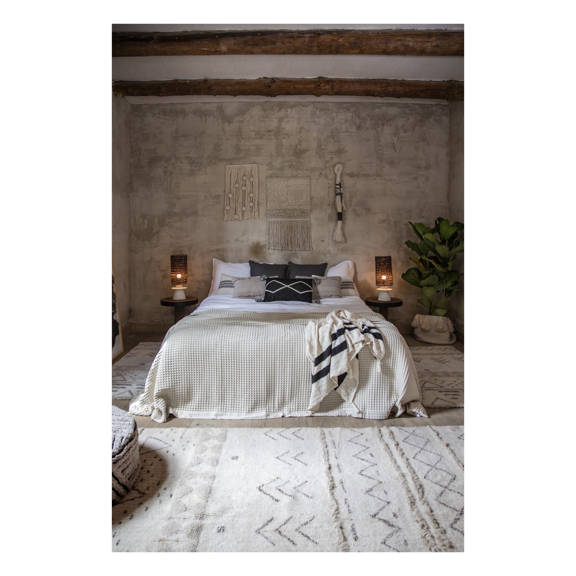 Lakota Day Rug Cream Lorena Canals Design Adult