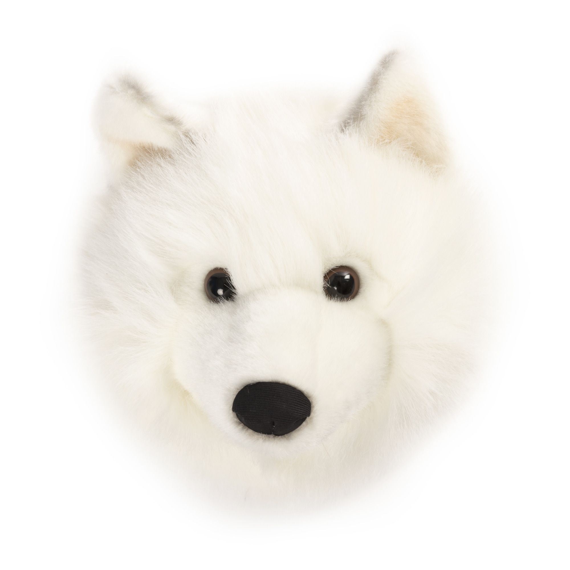 White Wolf Plush Wall Mount- Product image n°0