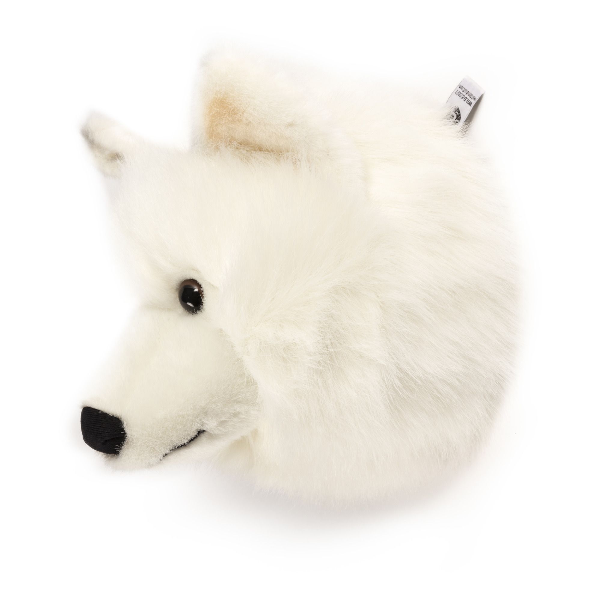 White Wolf Plush Wall Mount- Product image n°2