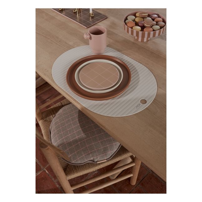 Ribbo Silicone Placemats Set of 2 Black Oyoy Design Adult Smallable