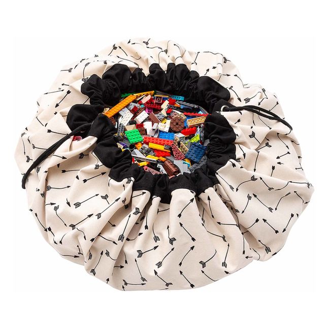 Arrows Play Mat/Storage Bag | Black