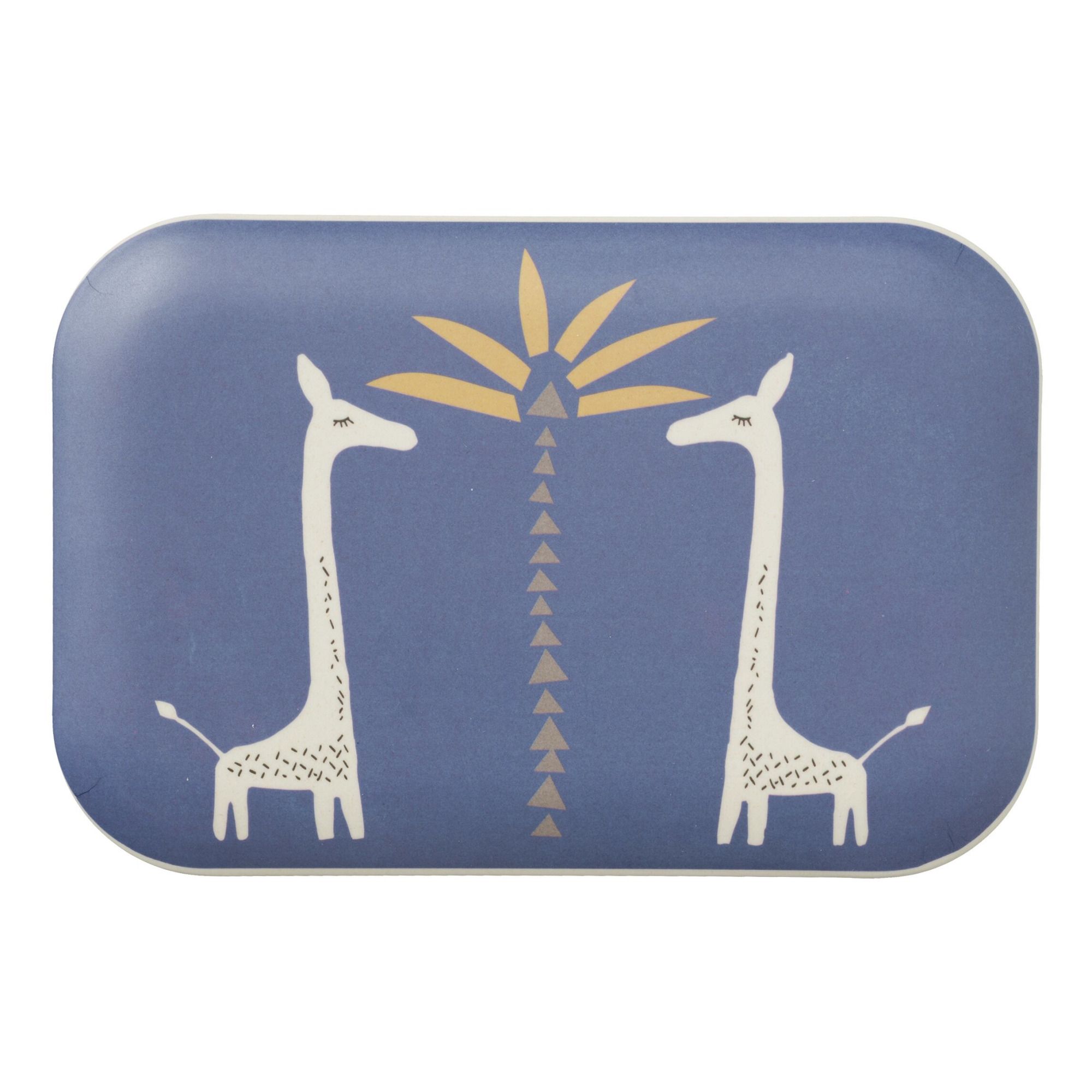Giraffe Lunchbox Indigo blue Fresk Design Children