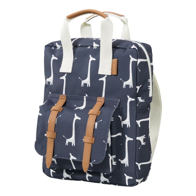 Rucksack Giraffe  | Indigoblau