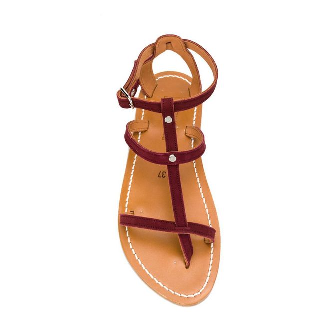 Antioche sandals Burgundy