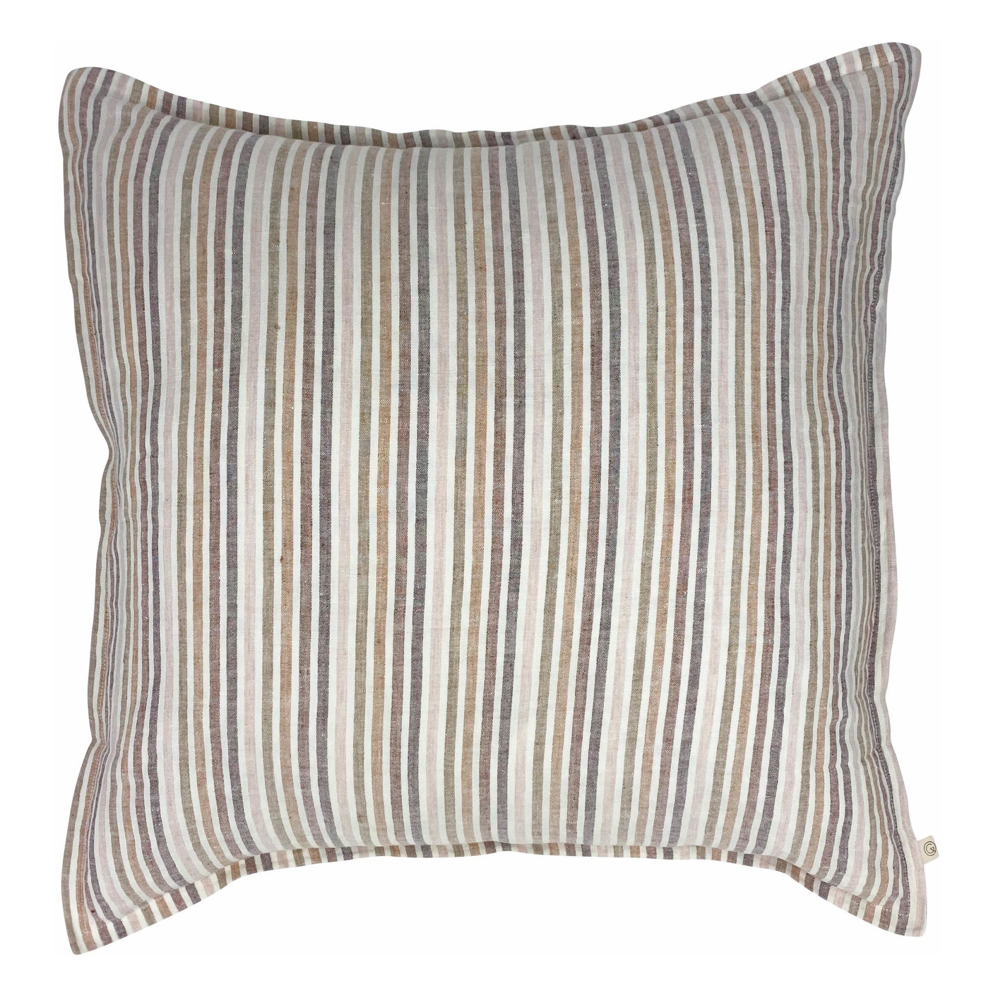 Washed Linen Pillowcase Caramel Washed linen pillowcase Light greige