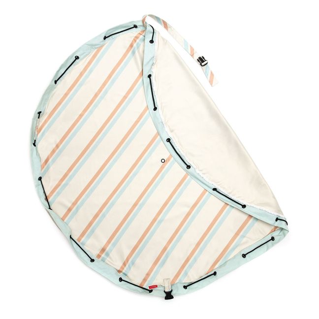 Borsa/tappeto gioco da esterno - Stripes | Azzurro