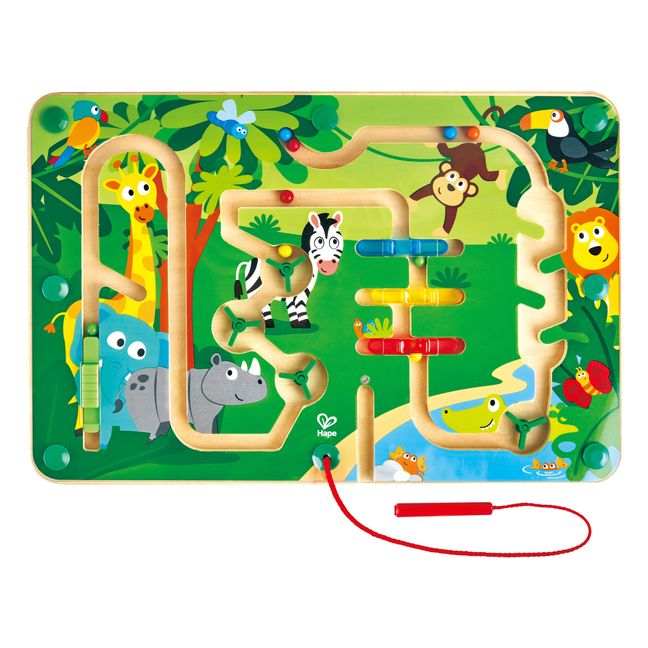 Labyrinthe jungle en bois