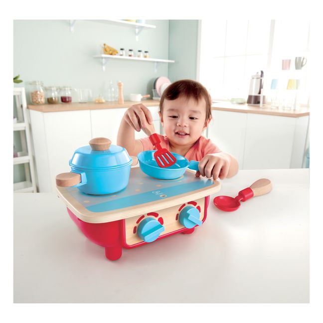 The Baby Concept Wooden Kitchen Blender Toy Set – Thebabyconcept