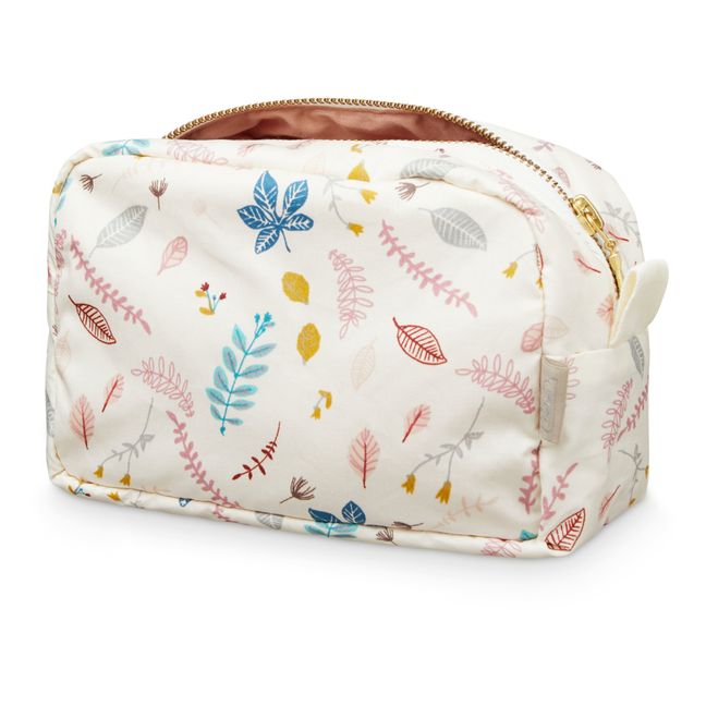 Toiletry Bag in Organic Cotton | Pink