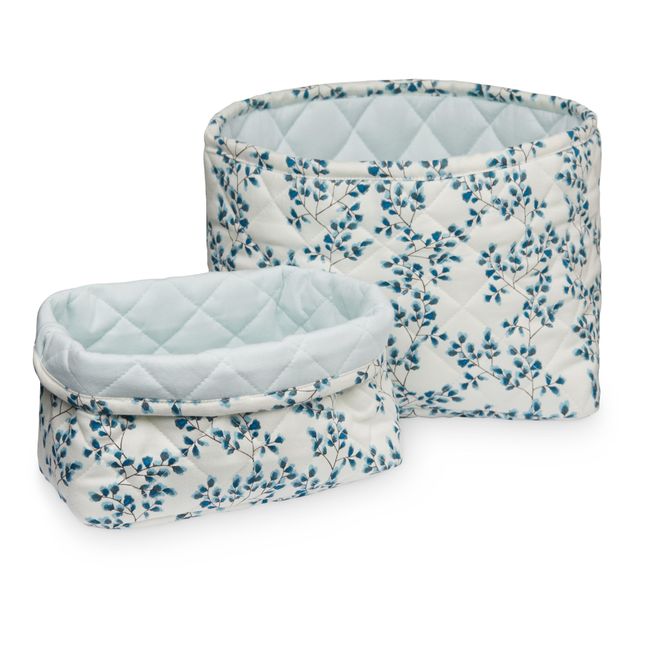 Paniers de rangement - Set de 2 | Bleu