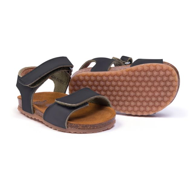 Two Con Me - Sandalias Velcro | Negro