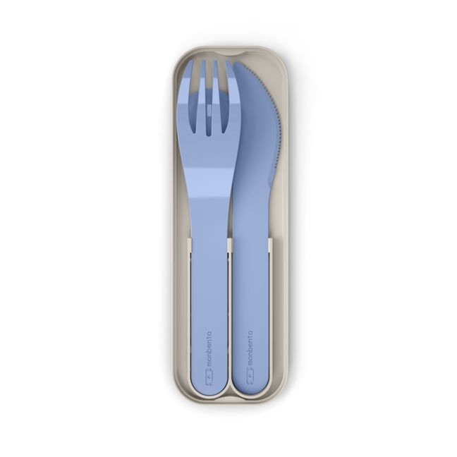 Pocket Plastic Cutlery | Pale blue