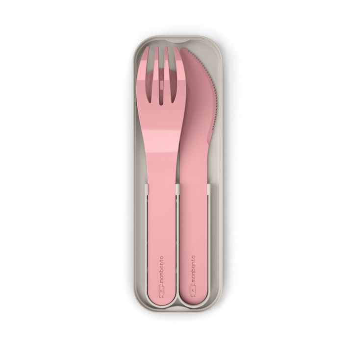 Couverts biodégradables MB Pocket Color | Rose- Image produit n°0