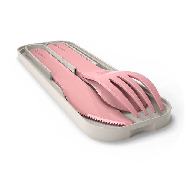 Couverts biodégradables MB Pocket Color | Rose