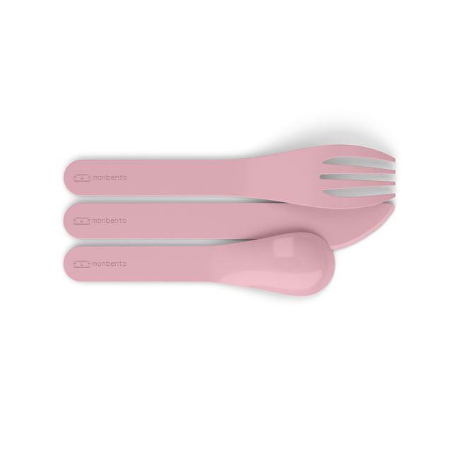 Biologisch abbaubares Besteck MB Pocket Color | Rosa