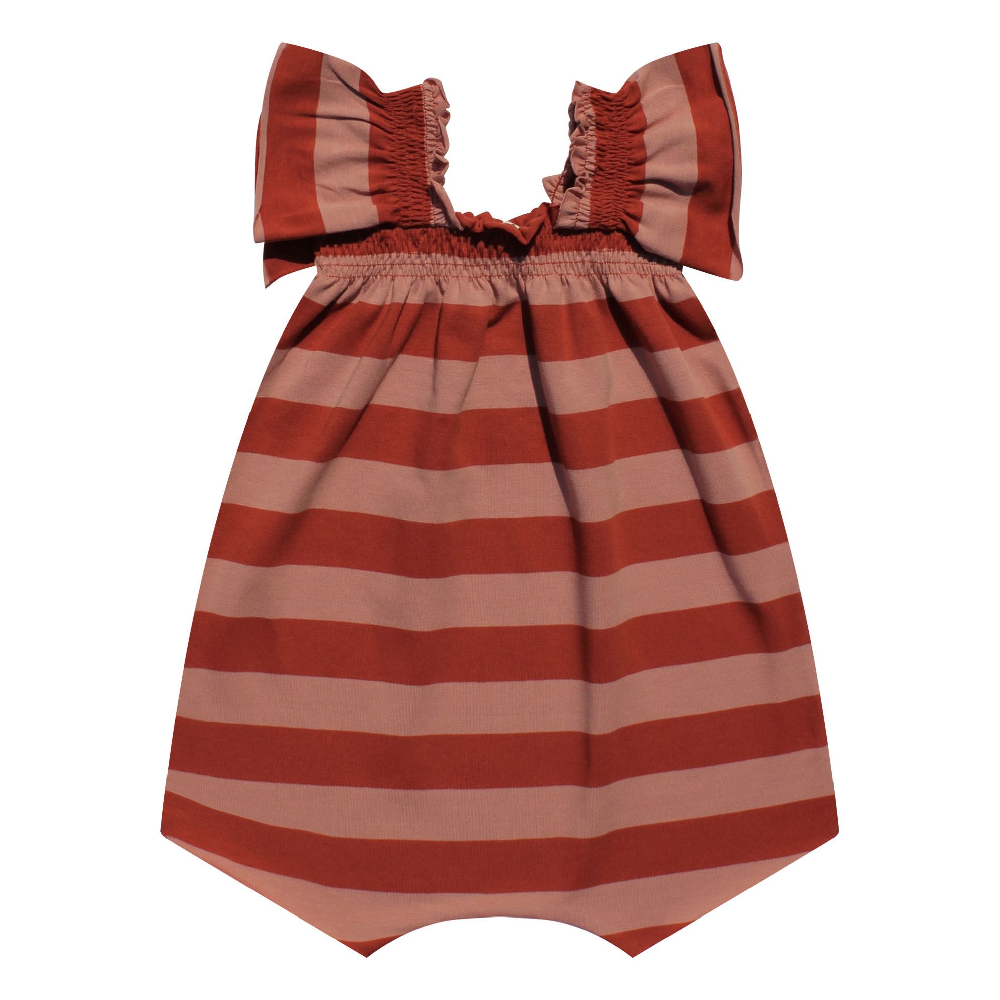striped playsuit