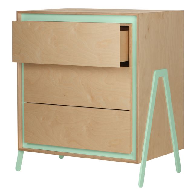 Commode Square Vert Menthe