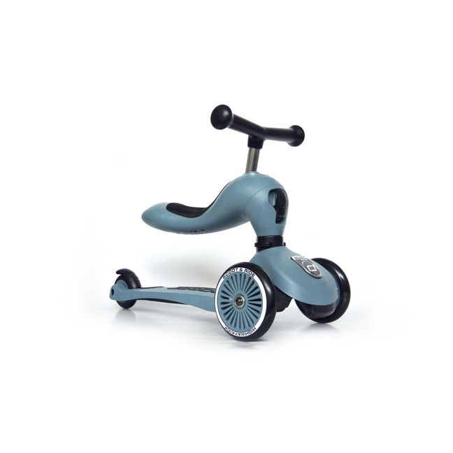 Trottinette 2 en 1 | Bleu gris